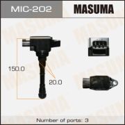 Катушка зажигания MASUMA, MIC-202/ NSDI2006E     X-TRAIL/ T32