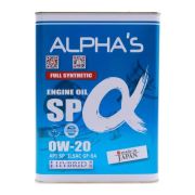 Масло моторное ALPHA'S 0W20 SP/GF-6 бензин, синтетика 4л