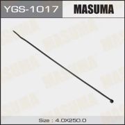 Хомут пластиковый MASUMA черный 4х250