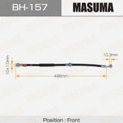 Шланг тормозной MASUMA LH BH157/RN608/30553627
