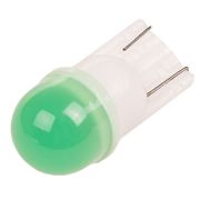 Автолампа диод Skyway T10, 12 В, 1 SMD диод, без цоколя, 1-конт, зеленая, S08201413