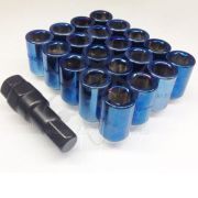 Комплект гаек М12х1,5 L=32 Blue 6-point, 20+1ключ (KK200045XL/BL)