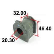 Втулка стабилизатора Tenacity ASBTO1048/TSB-AZT241F/0107AZT241F/T247SV/BL21086