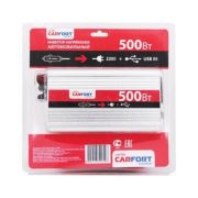 Инвертор напряжения «CarFort» DC12v- AC220v. 500w