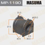 Втулка стабилизатора MASUMA MP1190/1-01-809/48815-33140  уп.2