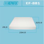 Воздушный фильтр Салонный HEPAFIX AC-881