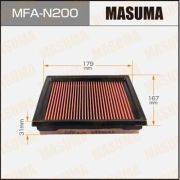 Воздушный фильтр MASUMA A-2018V  NISSAN/ SKYLINE/ V36 06-  Пропитка