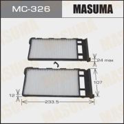 Салонный фильтр MASUMA MC326/AC-203
