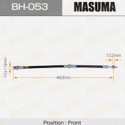 Шланг тормозной MASUMA BH-053/30043837