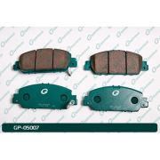 Колодки тормозные перед G-BRAKE GP05007/NPO162W/PN28005/DFP1155  rp3