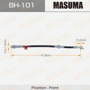 Шланг тормозной Masuma BH101/9094702829/BH113/BH-113/854595