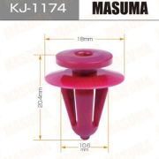 Клипса крепежная MASUMA KJ-1174