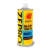 Масло моторное IDEMITSU Zepro Diesel 10W30 CF/DH-1 синтетика 1л