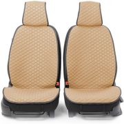 Накидки на передние сиденья «Car Performance», 2 шт., fiberflax CUS-1032 BE