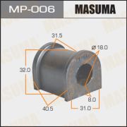 Втулка стабилизатора MASUMA к-т2шт MP006/48815-30060/ASBTO1001/T2108F