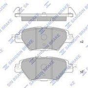Колодки тормозные задние  SANGSIN SP4120/GP-03004     MAZDA CX-8/CX-9 16-