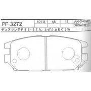 Колодки тормозные дисковые PF3272/GP06049  FBK