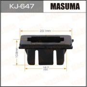 Клипса автомобильная (автокрепеж) MASUMA KJ-647  пара к ней KJ-2341