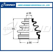 Пыльник привода OHNO 5-825  FB-2151