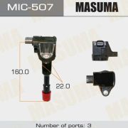 Катушка зажигания MASUMA  MIC507/HCDI1002E  L15A, GD1, GD2, GD6, GD7