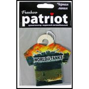 Ароматизатор подвесной «Patriot Танки» Черная линия