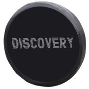 Чехол на запасное колесо «DISCOVERY S» R14 серый/черный