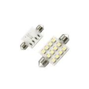 Лампа T11 12LED 36mm платформа белая