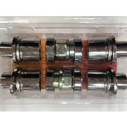Гайка колесная секретка набор 14x1,5 № 416448XP 4-гр. с.ш.  2-ключа на 19 и 21 11272sh