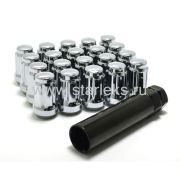 К-т гаек М12х1,25 L=34 хром + 1ключ (KK911144SD/Cr)