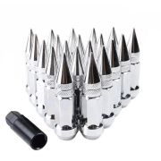 Комплект гаек М12х1,25 L=80 хром+1ключ (KK911944SD/CR)