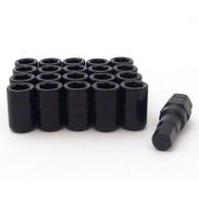 Комплект гаек М12х1,5 L=32 BLACK 6-point, 20+1ключ (KK200045XL/BC)
