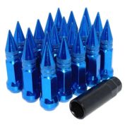 Комплект гаек М12х1,5 L=80 синий+1ключ (KK911945SD/BL)