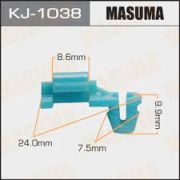 Клипса крепежная MASUMA KJ-1038.