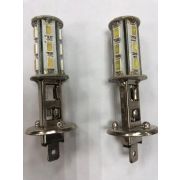 Лампа светодиодная H1 15 LED+3 LED SMD 5630 диодов, белая, 12V