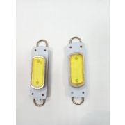 Вставка светодиодная «площадка» Matrix монолит 16x26 см белая 18 LED 6300K V2 без корпуса 12В (1шт.)