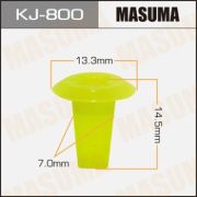 Клипса крепежная MASUMA KJ-800