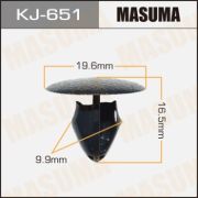 Клипса крепежная MASUMA KJ-651
