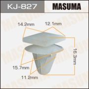 Клипса крепежная MASUMA KJ-827
