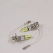 Лампа светодиодная H3 16SMD 3030, силикон, белая, 12-24В