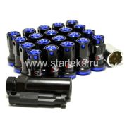 Комплект синих кованных гаек Drinty Racing Nuts М12х1.5