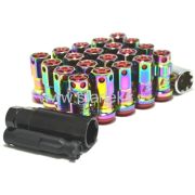 Комплект хромовых кованных гаек Drinty Racing Nuts М12х1.5