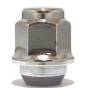 Гайка колёсная М12x1.5x33 хром конус, ключ 21