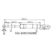Амортизатор багажника JETT V2165917/68950-59105  RH