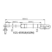 Амортизатор багажника JETT V2165918/68960-59075  LH