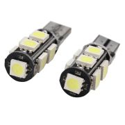 Лампа светодиодная T10 - 5050 - 9SMD  WHITE 12V canbus