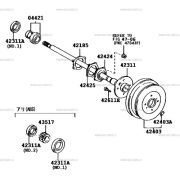 Шестерня (Ротор ABS) TOYOTA  43517-28030