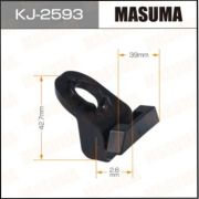 Клипса автомобильная (автокрепеж) MASUMA KJ2593  пара к ней KJ-2592
