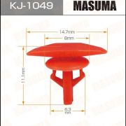 Клипса крепежная MASUMA KJ-1049