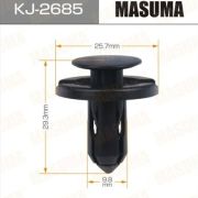 Клипса автомобильная MASUMA KJ-2685