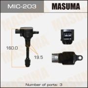 Катушка зажигания MASUMA MIC-203/NSDI-2003E  QR20DE, QR25DE, VQ23DE, VQ35DE